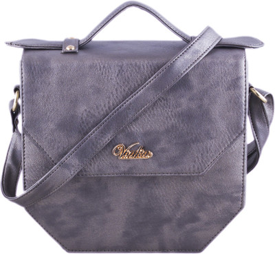 

Voaka Girls Casual Grey PU Sling Bag