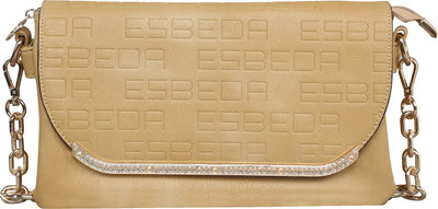 

Esbeda Girls Evening/Party Khaki PU Sling Bag