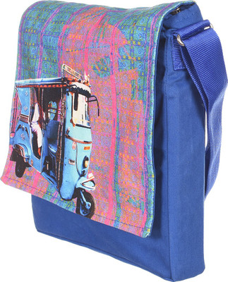 

Fatfatiya Women Casual Multicolor Canvas Sling Bag