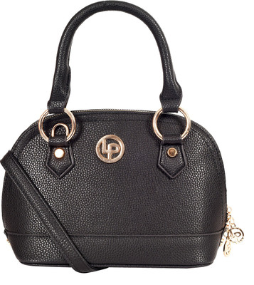 

Lino Perros Women Casual Black Leatherette Sling Bag