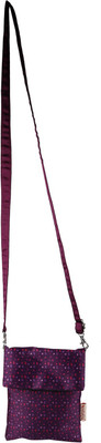 

Nostaljia Girls Casual Purple Polyester Sling Bag