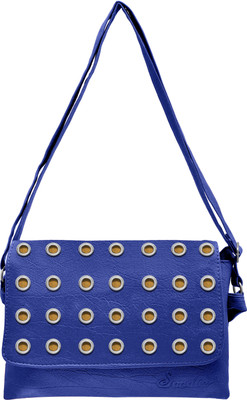 

Tap Fashion Women Casual Blue PU Sling Bag