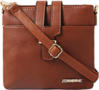 

Zoricane Women Casual Brown PU Sling Bag