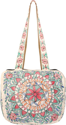 

iMithila Women Casual Multicolor Cotton Shoulder Bag