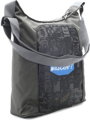 

Wildcraft Women Casual Grey Polyester Sling Bag