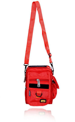 

Yark Girls Casual Red Polyester Sling Bag