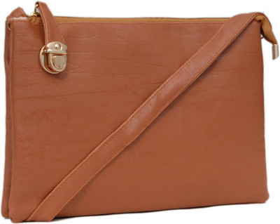 

Borse Women Casual Tan PU Sling Bag