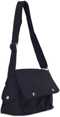 

Penguin Women Casual Black Polyester Sling Bag