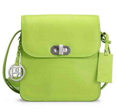 

Phive Rivers Women Casual Green Genuine Leather Sling Bag