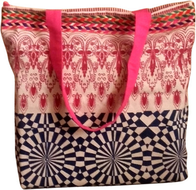 

Fly Angels Women Casual Multicolor Canvas Tote