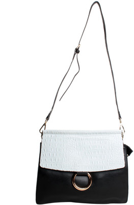 

Reedra Women Casual Silver PU Sling Bag