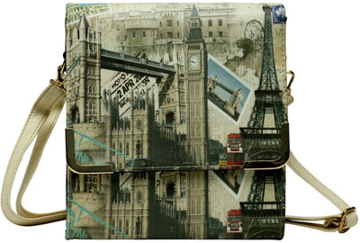 

Hawai Women Casual Multicolor PU Sling Bag