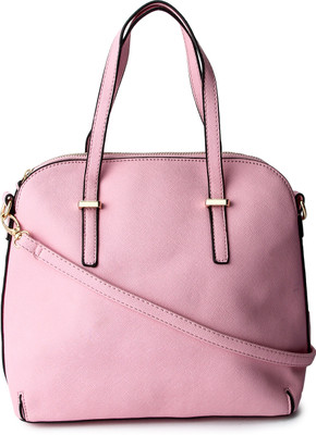 

Kleio Women Casual Pink Canvas Sling Bag