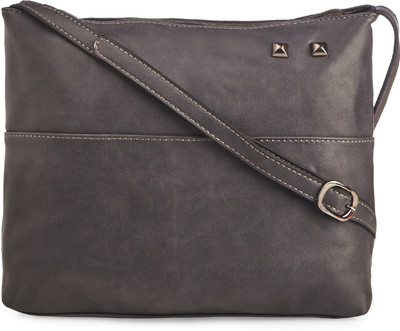 

Vero Couture Women Casual Grey PU Sling Bag