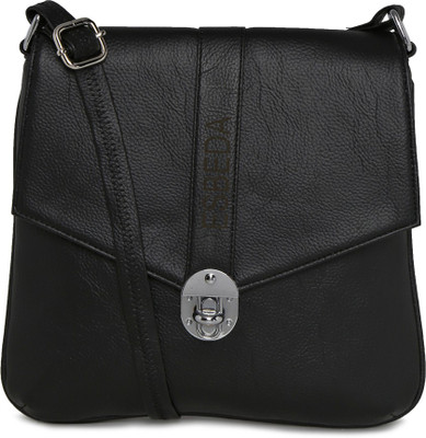

Esbeda Women Casual Black PU Sling Bag