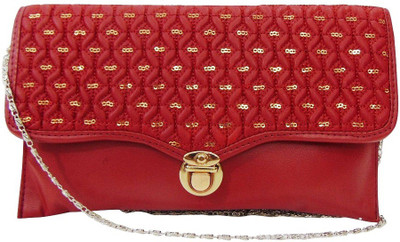 

Estoss Women Maroon Canvas Sling Bag