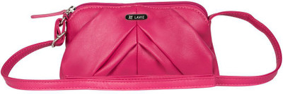 

Lavie Women Casual Pink PU Sling Bag