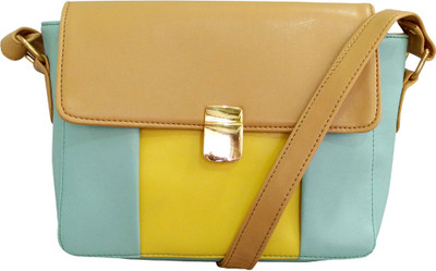 

Toteteca Women Casual Multicolor Leatherette Sling Bag