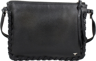

Bulchee Women Casual Black Leatherette Sling Bag
