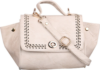 

Speed X Fashion Women Casual White PU Sling Bag