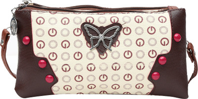

Hawai Girls Evening/Party Multicolor PU Sling Bag