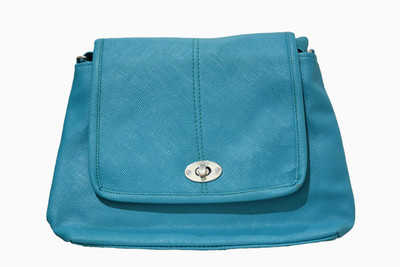 

Vedic Deals Girls Casual Blue Leatherette Sling Bag