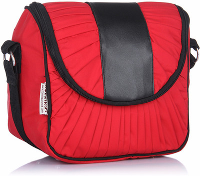 

Home Heart Women Casual Red PU Sling Bag