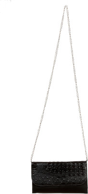 

Impress Women Casual Black PU Sling Bag