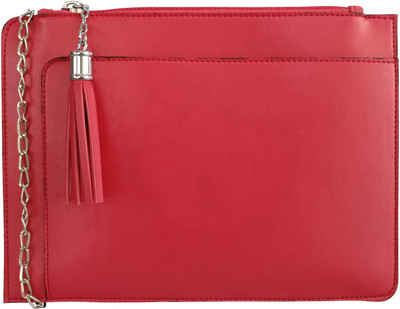 

Toteteca Women Evening/Party Pink PU Sling Bag