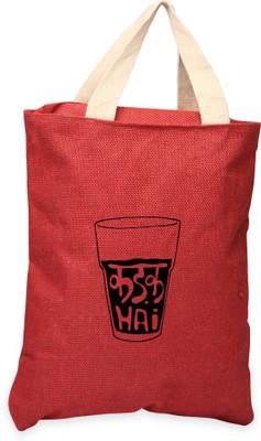 

Campus Sutra Women Casual Maroon Jute Sling Bag