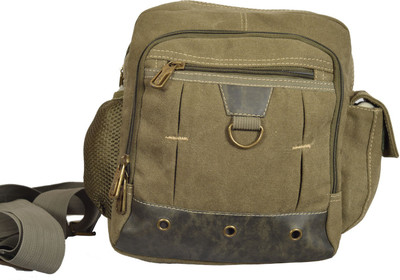 

Eurostyle Boys & Girls Casual Khaki Canvas Messenger Bag