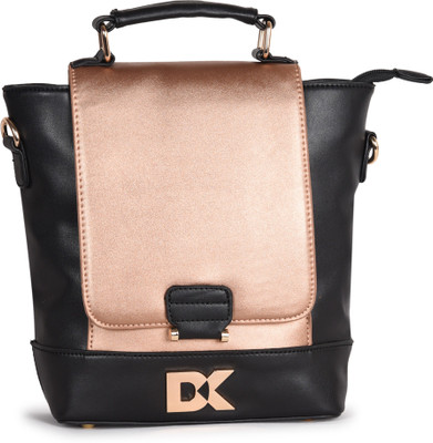 

Diana Korr Women Casual Brown PU Sling Bag
