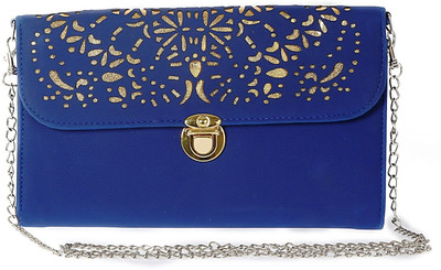 

Estoss Women Casual Blue PU Sling Bag