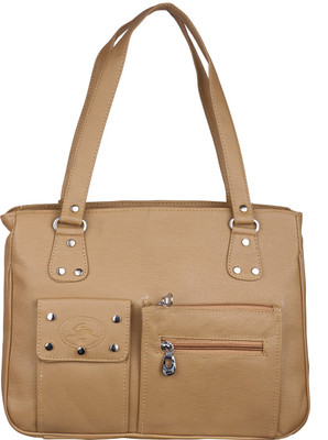 

Speedex Fashions Women Casual Beige PU Shoulder Bag