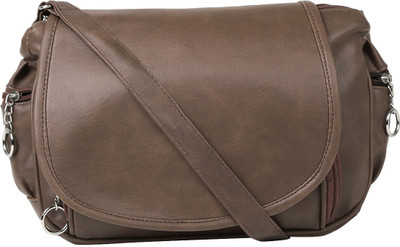 

Coash Women Brown PU Sling Bag