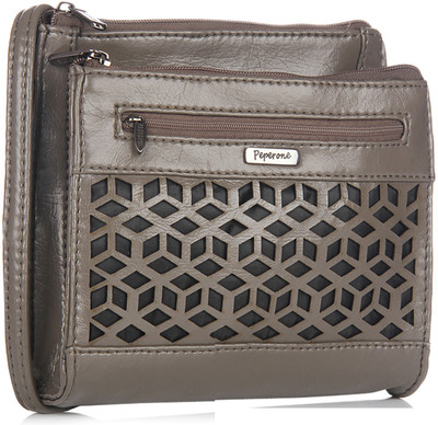 

Peperone Women Casual Brown PU Sling Bag