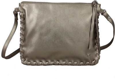 

Bulchee Women Casual Gold Leatherette Sling Bag