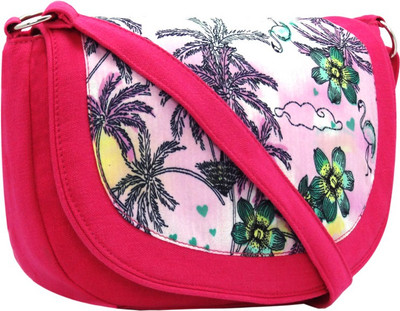 

Hi Look Women Casual Multicolor Canvas Sling Bag