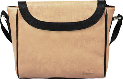 

LAPIS-O- LUPO Women Casual Beige PU Sling Bag
