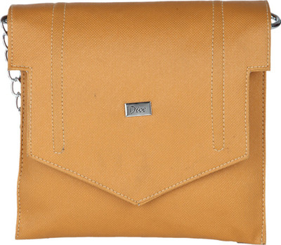 

Dice Women Casual Beige PU Sling Bag