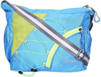 

Sensor Boys & Girls Casual Blue Nylon Shoulder Bag