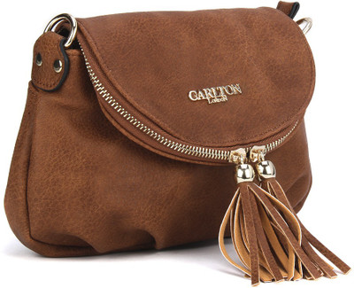 

Carlton London Women Casual Brown Sling Bag