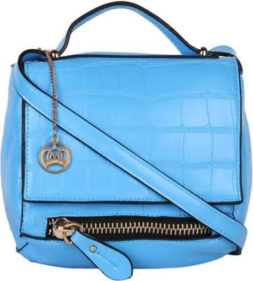 

Moedbuille Women Casual Blue PU Sling Bag
