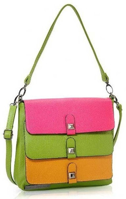

Lino Perros Women Casual Green PU Sling Bag