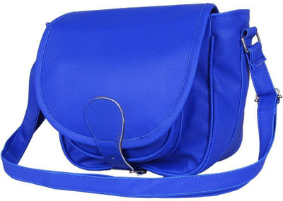 

Barsha Women Casual Blue PU Sling Bag