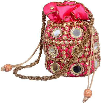 

Shopolics Girls Casual Multicolor Cotton Shoulder Bag