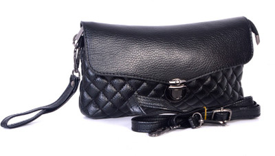 

Bags Craze Women Casual Black PU Sling Bag