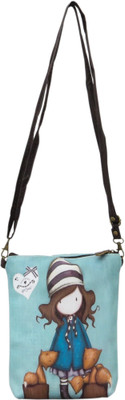 

Heels & Handles Women Casual Multicolor PU Sling Bag