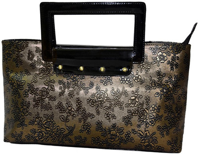 

Prodigy Women Casual Gold PU Shoulder Bag