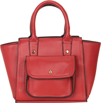 

Crawler Girls Casual Red Leatherette Hand-held Bag
